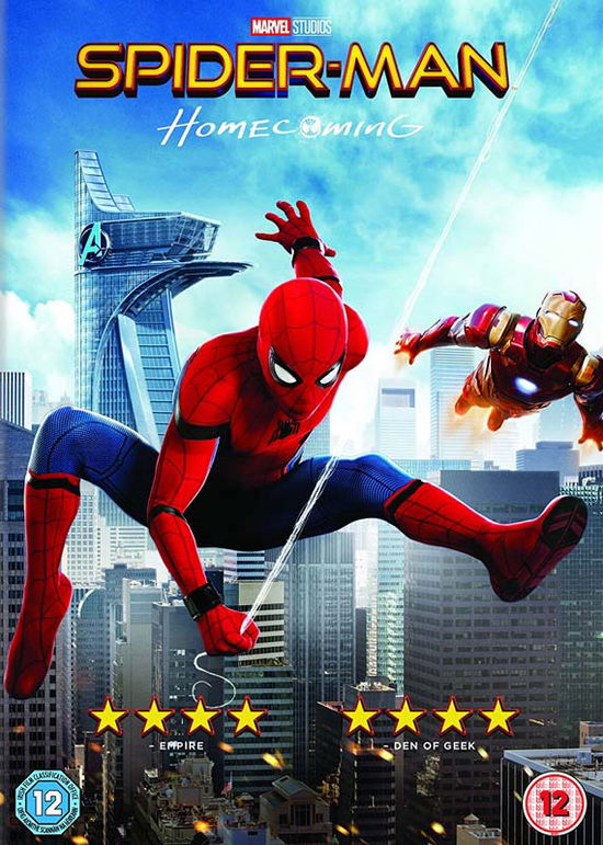 Cover for SpiderMan Homecoming · Spider-Man Homecoming (DVD) (2017)