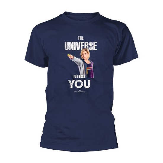 Cover for Doctor Who · The Universe (T-shirt) [size S] [Blue edition] (2020)