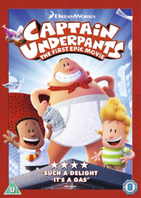 Cover for Captain Underpants - the First · Captain Underpants (DVD) (2017)