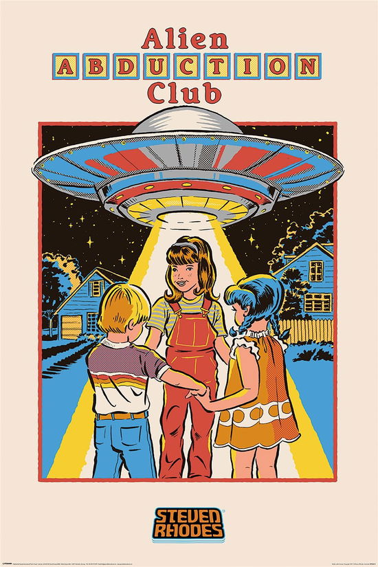 Cover for Steven Rhodes · Alien Abduction Club Maxi Poster (MERCH)