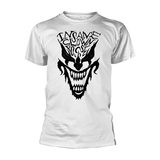 Cover for Phm · Insane Clown Posse: Face (T-Shirt Unisex Tg S) (T-shirt) [size S] [White edition] (2017)