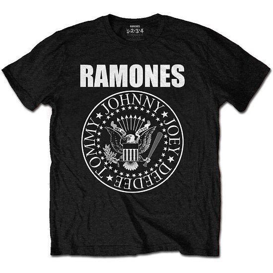 Ramones Unisex T-Shirt: Presidential Seal - Ramones - Merchandise -  - 5056561033136 - 
