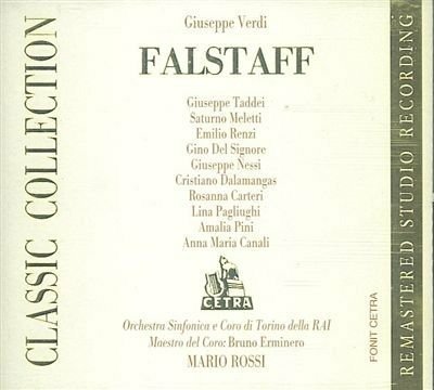 Cover for Giuseppe Verdi  · Falstaff (CD)
