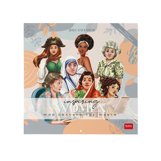 Cover for Legami · Wall Calendars - 2024 Wall Calendar - Inspiring Women - 30x29 - Inspiration (Taschenbuch) (2023)