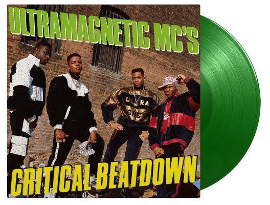 Cover for Ultramagnetic MC'S · Critical Beatdown (LP) [Limited Green Vinyl edition] (2024)