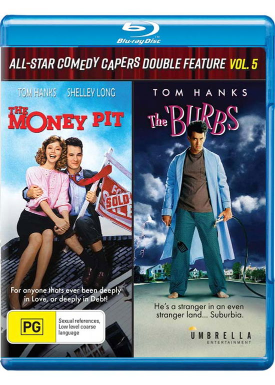 Cover for Blu · Money Pit + the 'burbs (All-star Comedy Capers Double Feature Vol 5) (Blu) (Blu-Ray) (2022)