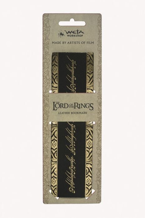 Lord of the Rings Leather Bookmark - the One Ring - Other - Andet -  - 9420024726136 - 31. oktober 2019