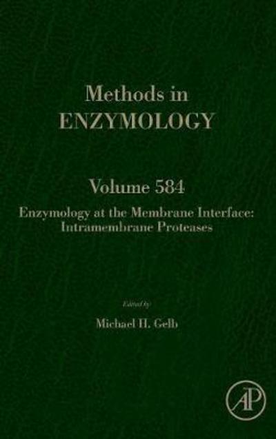 Cover for Enzymology at the Membrane Interface: Intramembrane Proteases - Methods in Enzymology (Gebundenes Buch) (2017)