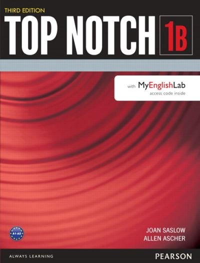 Cover for Joan Saslow · Top Notch 1                3/e Stbk B with Mel      392813 (Book) (2015)