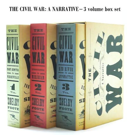 Cover for Shelby Foote · Civil War Volumes 1-3 Box Set (Paperback Book) [1st Vintage Books Ed edition] (1986)