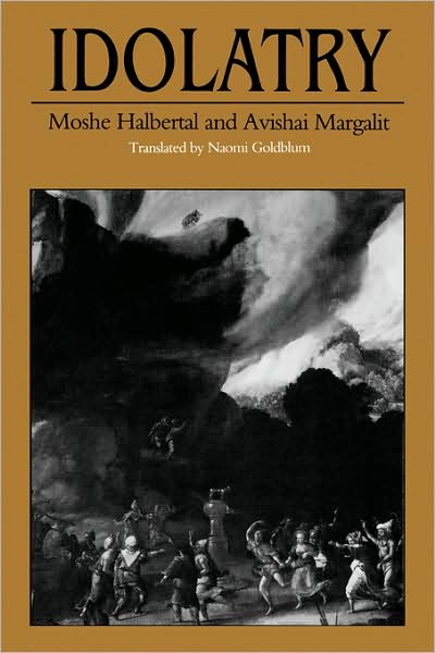 Cover for Moshe Halbertal · Idolatry (Paperback Book) (1998)