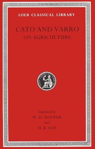 Cover for Cato · On Agriculture - Loeb Classical Library (Innbunden bok) [Revised edition] (1934)
