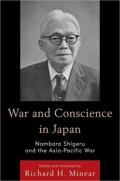 Cover for Nambara Shigeru · War and Conscience in Japan: Nambara Shigeru and the Asia-Pacific War - Asian Voices (Hardcover bog) (2010)