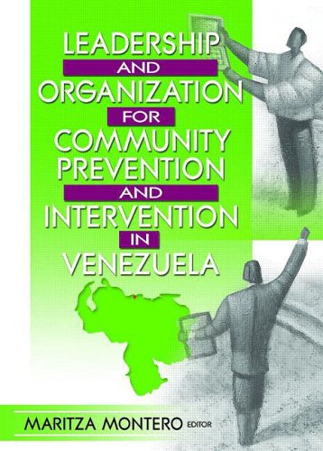 Cover for Maritza Montero · Leadership and Organization for Community Prevention and Intervention in Venezuela (Paperback Book) (2004)