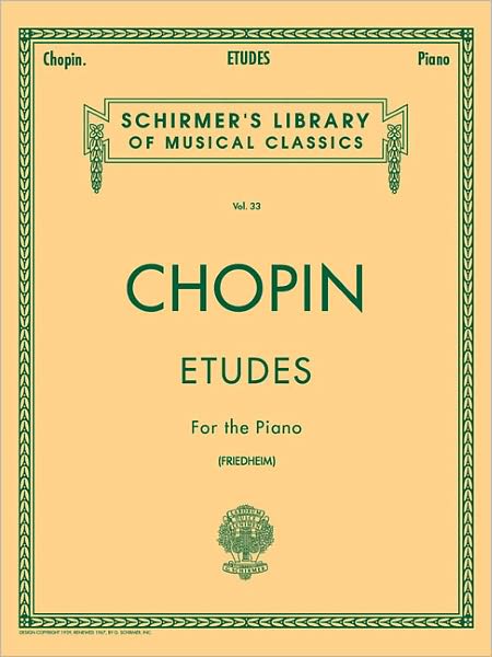 Cover for Frédéric Chopin · Etudes (Buch) (1986)