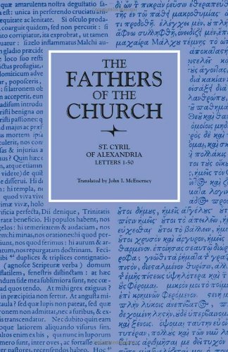 Letters 1-50: Vol. 76 - Fathers of the Church Series - Cyril - Books - The Catholic University of America Press - 9780813215136 - 1987