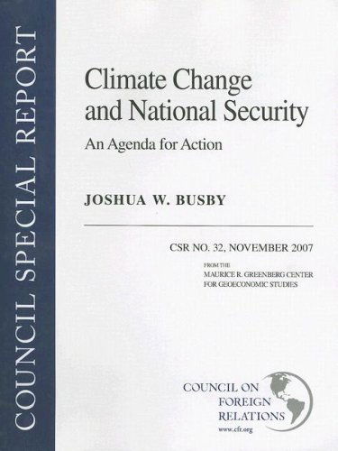 Cover for Joshua W. Busby · Climate Change and National Security (Paperback Book) (2007)