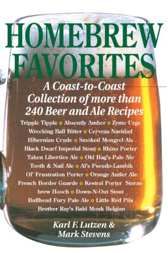 Cover for Mark Stevens · Homebrew Favorites: a Coast-to-coast Collection of More Than 240 Beer and Ale Recipes (Taschenbuch) [First edition] (1994)