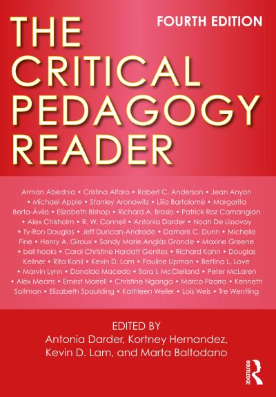 Cover for Antonia Darder · The Critical Pedagogy Reader (Taschenbuch) (2023)