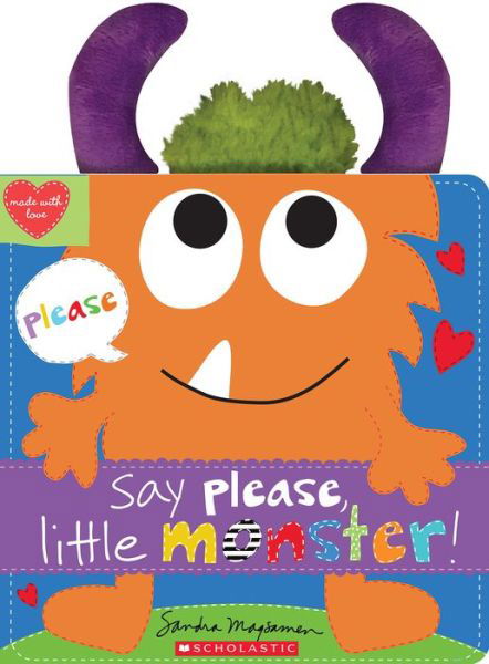 Cover for Sandra Magsamen · Say Please, Little Monster! (Book) (2022)