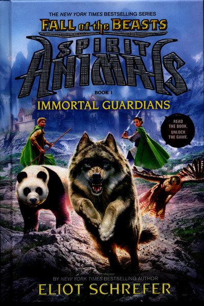 Cover for Eliot Schrefer · Fall of the Beasts - Immortal Guardians - Spirit Animals (Inbunden Bok) (2015)