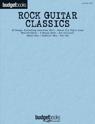 Cover for Hal Leonard Corp. · Rock Guitar Classics - Budget Book (Pocketbok) (2010)