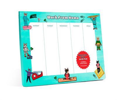 Work from Home Desk Pad: Cat Notepad & To Do List Pad, 52 Sheets, 6.75 x 9.75-inches - Work from Home Desk Pad - Merchandise - Union Square & Co. - 9781454956136 - December 12, 2024