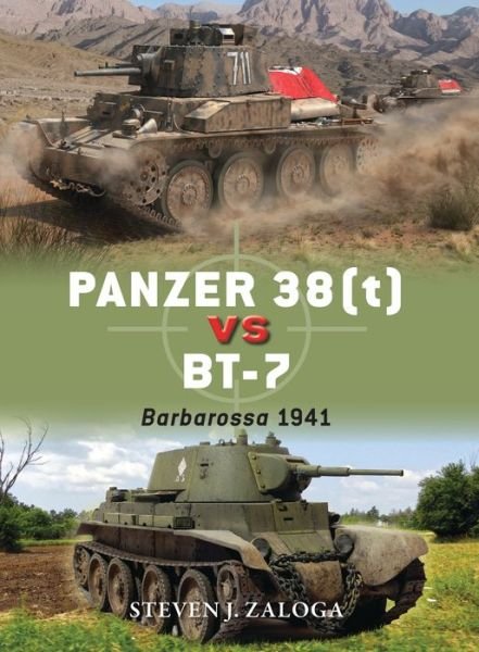 Cover for Zaloga, Steven J. (Author) · Panzer 38 (t) vs BT-7: Barbarossa 1941 - Duel (Pocketbok) (2017)