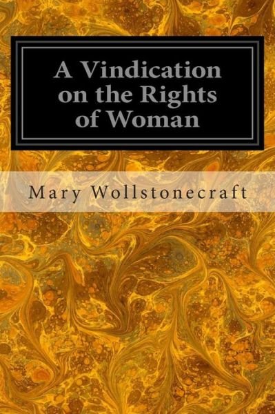 Cover for Mary Wollstonecraft · A Vindication on the Rights of Woman (Taschenbuch) (2014)