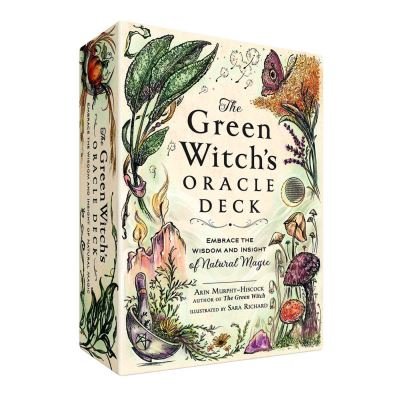 Cover for Arin Murphy-Hiscock · The Green Witch's Oracle Deck: Embrace the Wisdom and Insight of Natural Magic - Green Witch Witchcraft Series (Flashcards) (2023)