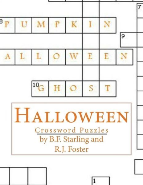 Cover for B F Starling · Halloween: Crossword Puzzles (Paperback Book) (2015)