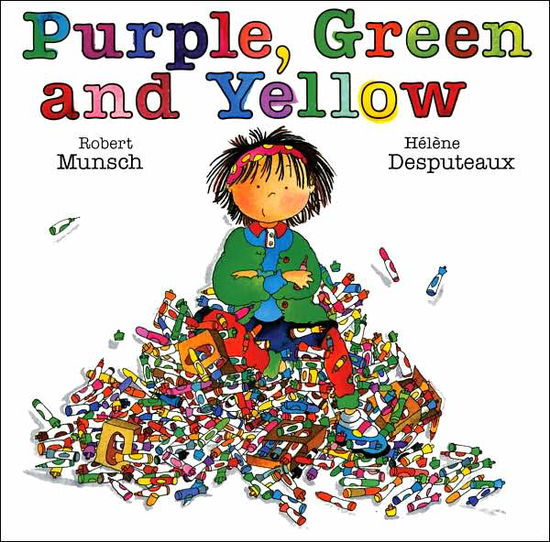 Cover for Robert Munsch · Purple, Green and Yellow (Pocketbok) (1992)