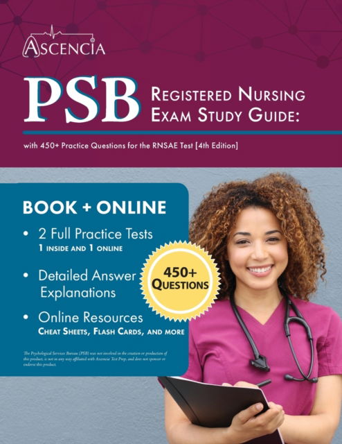 Cover for Falgout · PSB Registered Nursing Exam : Study Guide with 450+ Practice Questions for the RNSAE Test [4th Edition] (Paperback Book) (2022)