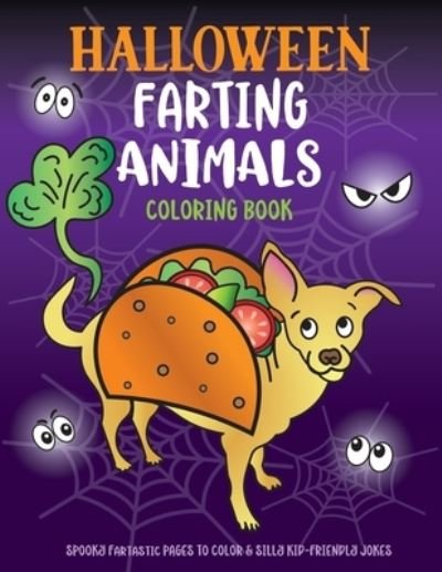 Cover for C S Adams · Halloween Farting Animals Coloring Book (Paperback Book) (2018)