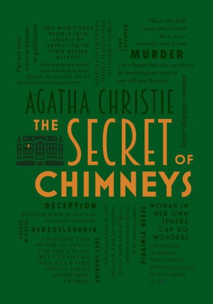 Cover for Agatha Christie · The Secret of Chimneys - Word Cloud Classics (Paperback Bog) (2023)