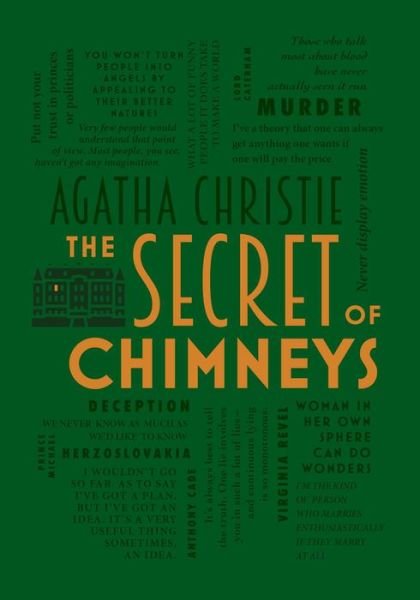 Cover for Agatha Christie · The Secret of Chimneys - Word Cloud Classics (Pocketbok) (2023)