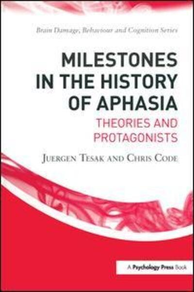 Cover for Juergen Tesak · Milestones in the History of Aphasia: Theories and Protagonists - Brain, Behaviour and Cognition (Innbunden bok) (2008)