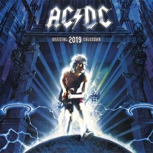 2019 Calendar - AC/DC - Produtos - PYRAMID - 9781847578136 - 1 de agosto de 2018