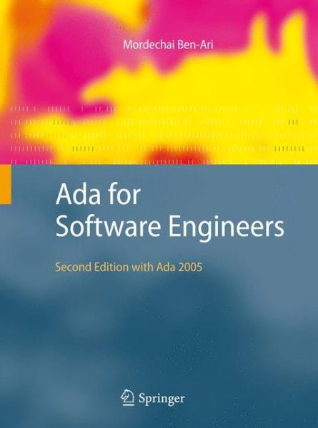 Cover for Mordechai Ben-Ari · Ada for Software Engineers (Paperback Book) [2nd ed. 2009 edition] (2009)