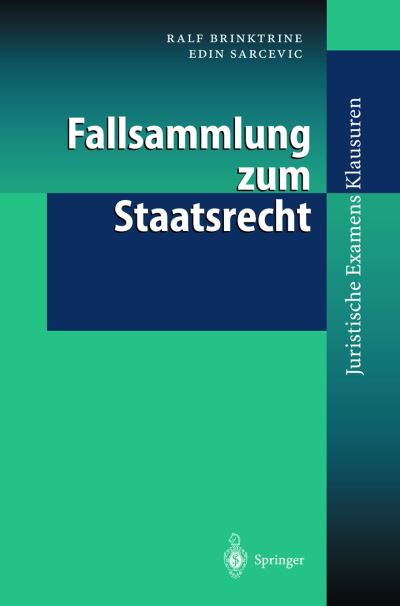 Ralf Brinktrine · Fallsammlung Zum Staatsrecht (Taschenbuch) [2004 edition] (2003)