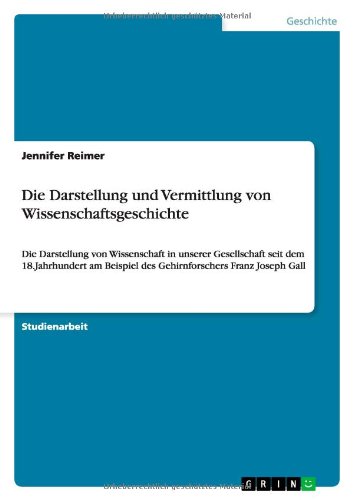 Cover for Reimer · Die Darstellung und Vermittlung (Book) [German edition] (2013)