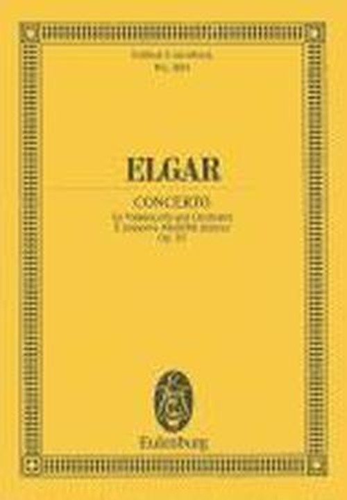 Cover for Elgar · Cello Concerto e-Moll (Bog)