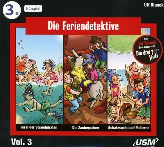 Die Feriendetektive Hörbox 3 - Die Feriendetektive - Musiikki - USM VERLAG - 9783803239136 - perjantai 23. lokakuuta 2015