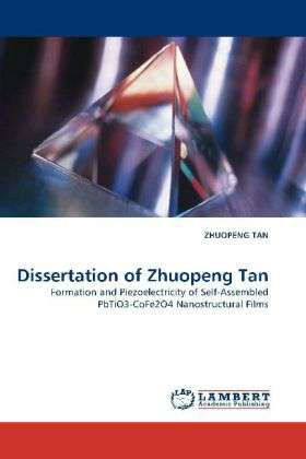 Dissertation of Zhuopeng Tan - Tan - Boeken -  - 9783838301136 - 15 mei 2010