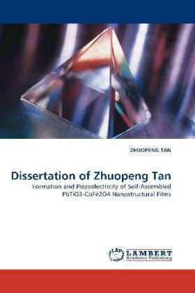 Cover for Tan · Dissertation of Zhuopeng Tan (Buch) (2010)