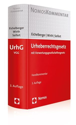 Cover for Eichelberger · Urheberrechtsgesetz (Bog) (2018)
