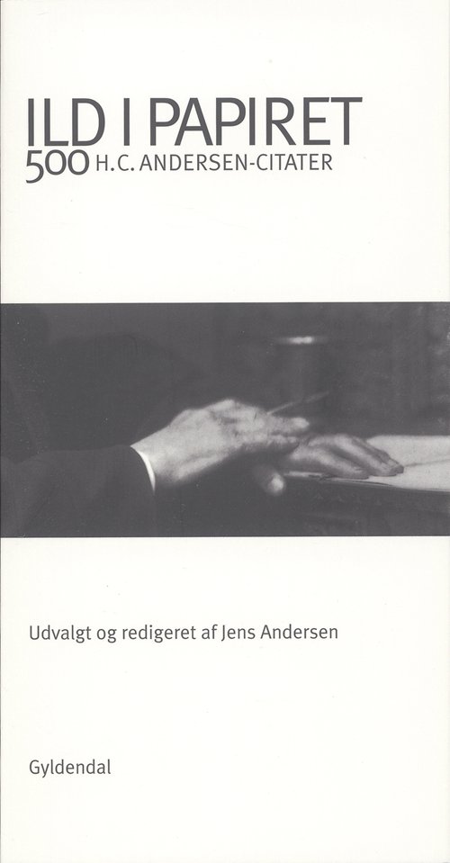 Cover for Jens Andersen · Ild i papiret (Sewn Spine Book) [1. Painos] (2005)