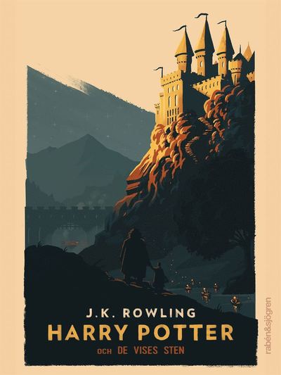 Cover for J. K. Rowling · Harry Potter: Harry Potter och de vises sten (Bok) (2019)