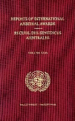 Cover for United Nations · Reports of international arbitral awards: Vol. 29 - Reports of international arbitral awards (Hardcover Book) (2011)