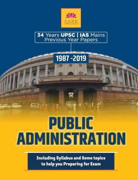 Cover for Editorial Board · IAS Mains Ppublic Administration Previous Year Papers (Taschenbuch) (2020)